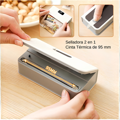 Selladora portátil 2 en 1