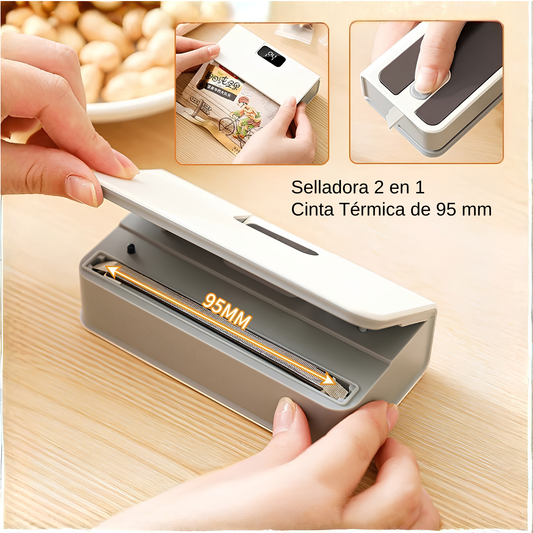 Selladora portátil 2 en 1
